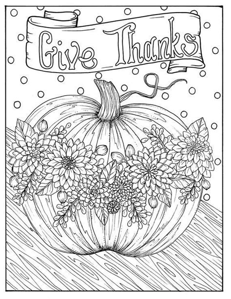 Donner Merci numérique coloration page Thanksgiving, récolte, fêtes, coloriage… | Thanksgiving ...