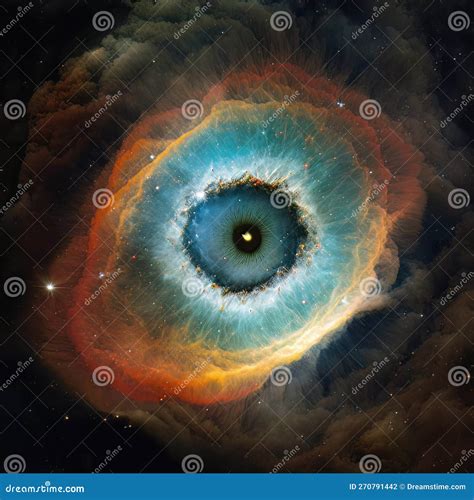 Helix nebula stock illustration. Illustration of system - 270791442