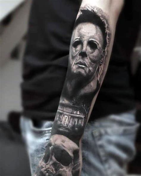 63 Spooky Michael Myers Tattoo Ideas for Men [2024 Guide]