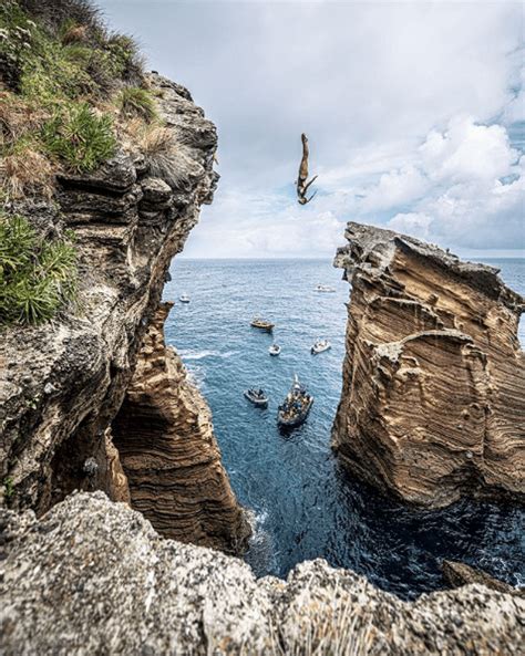 Taking the Leap with Red Bull Cliff Diving: Extreme Sports Edition - Swimming World News