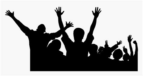 Crowd Cheering Clip Art - Crowd Clipart Png, Transparent Png , Transparent Png Image - PNGitem