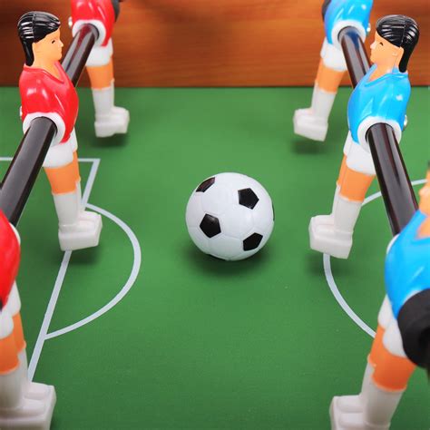 Mini Foosball Table (Upgrade) 20-Inch Table Top Football/Soccer Game Table for Kids Easy to ...