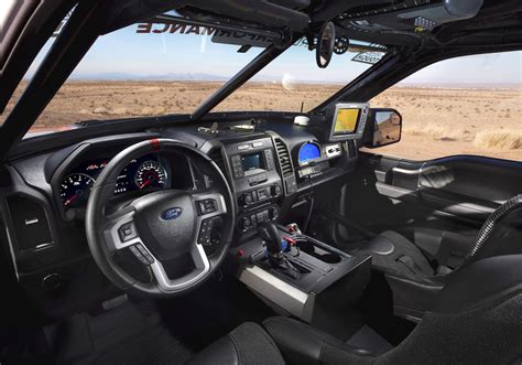 2017-ford-raptor-interior-racing - The Fast Lane Truck