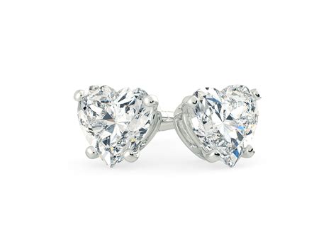 Heart Cut Diamond Earrings | Quality Diamonds