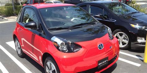 Scion iQ electric vehicle spotted