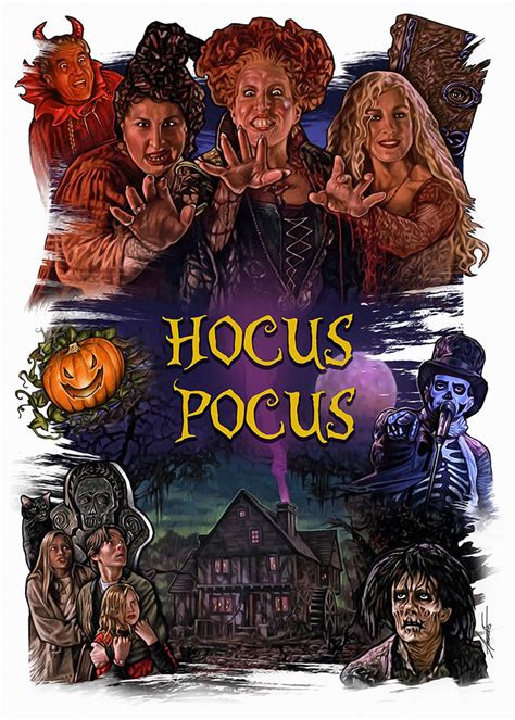 Hocus Pocus Archives - Home of the Alternative Movie Poster -AMP-