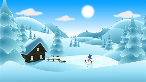 Winter Scenery Clip Art Image - ClipSafari