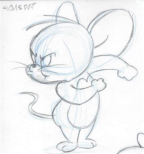 Jerry Mouse Drawing Reference and Sketches for Artists