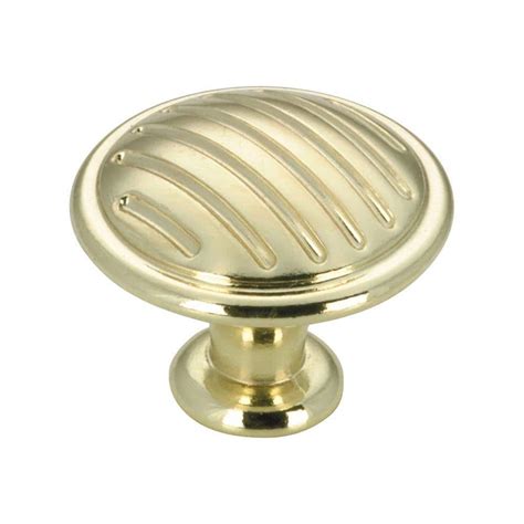 Amerock Mulholland 1-7/16 in. Rustic Brass Cabinet Knob-BP53032R3 - The ...