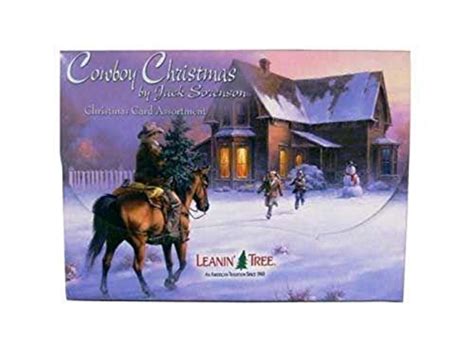 Leanin' Tree Cowboy Christmas Card Assortment | Cowboy christmas ...