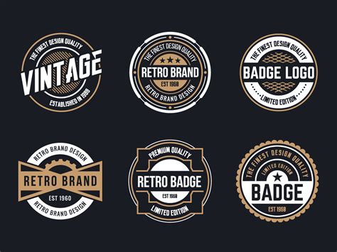 Vintage Badge Vector