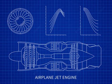 Turbine Engine Vector Hd PNG Images, Airplane Jet Engine With Turbine ...