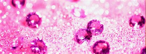 Pink Glitter Facebook Cover