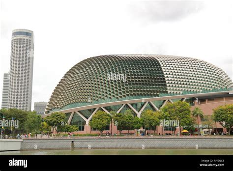 Singapore's Esplanade Concert Hall Stock Photo - Alamy