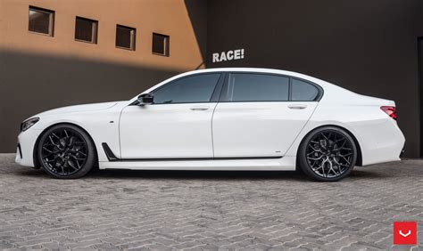 The Haute Couture White BMW 7-Series Rocking Vossen Wheels — CARiD.com ...