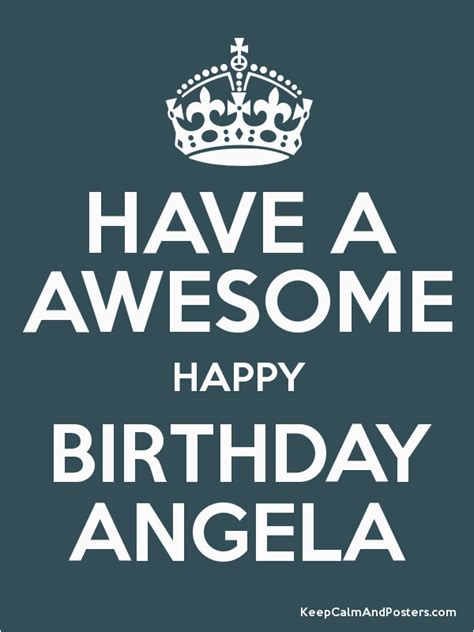 Happy Birthday Angela Quotes | BirthdayBuzz