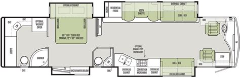 Tiffin Rv Floor Plans - floorplans.click