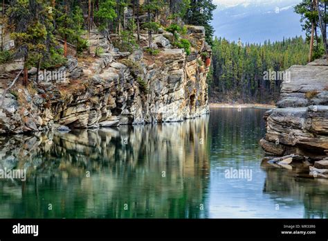 Horseshoe Lake, Jasper National Park, Canada Stock Photo - Alamy