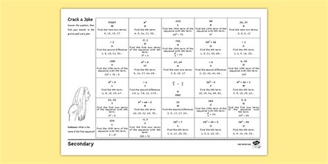 Quadratic Sequences Worksheet Ks3 - Quadraticworksheet.com