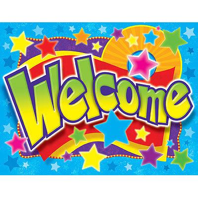 School Posters | Welcome (Stars Design). Free Delivery