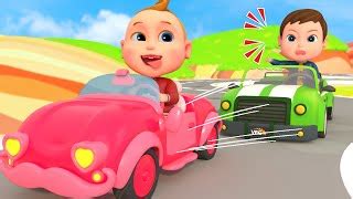 Wheels Go Round - Racing Car Song For Kids | Super Sumo Nursery Rhymes & Kids Songs Chords ...