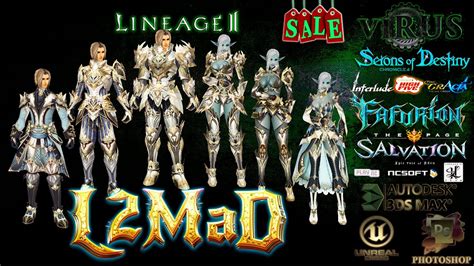 Armor for www.L2Mad.Net server. LINEAGE II. Chronicles Interlude √i®uS - YouTube