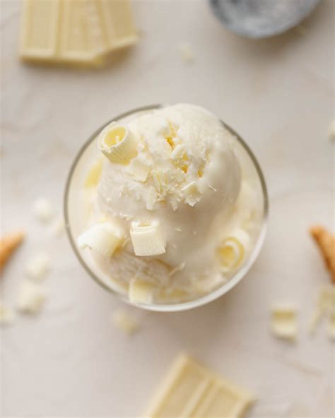 Homameda White Chocolate Ice Cream Recipe - Sweet Fix Baker