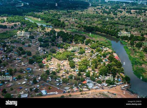 Aerial of the White Nile River, Juba, South Sudan, Africa Stock Photo - Alamy