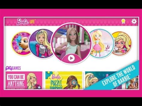 Barbie Life - Barbie Puzzle Games - Videos Games for Kids - Girls ...