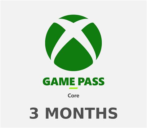 XBOX Game Pass Core 3 Months Subscription Card SA | Buy cheap on ...