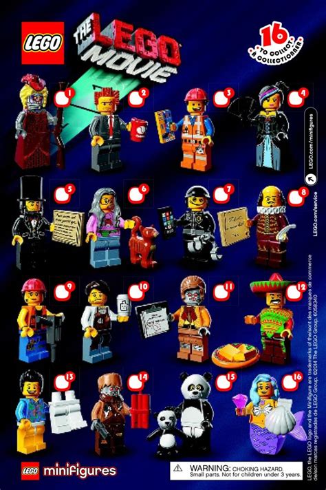 Lego Minifigures Sets The Lego Movie – Kids Time