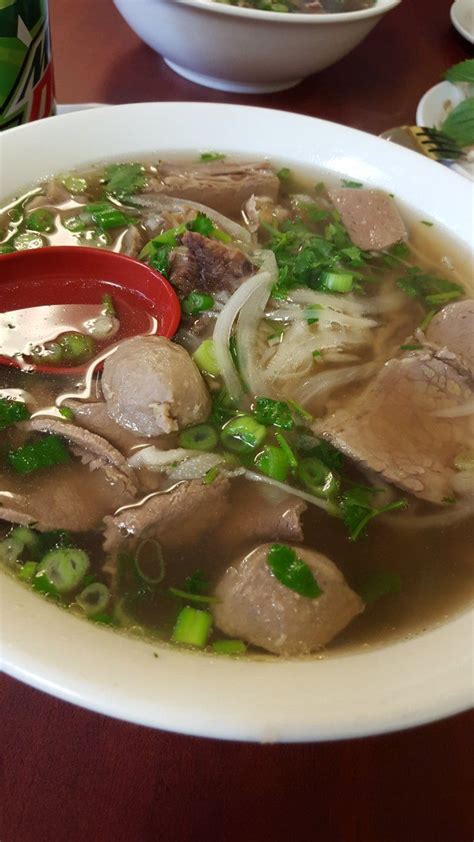 [I Ate] Pho Dac Biet (Rare Beef Brisket Meatballs and Tripe) #recipes #food #cooking #delicious ...
