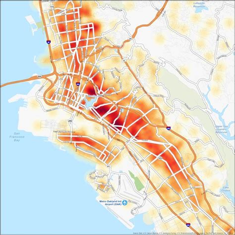 Oakland Crime Map - GIS Geography