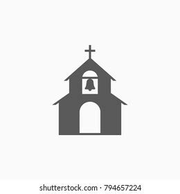 Monastery Building Icon Abbey Church Sign Stock Illustration 1709374000 | Shutterstock
