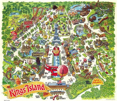 Gallery: Maps of Kings Island over the years