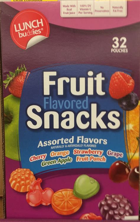 The Budget Reviews: Lunch Buddies Fruit Flavored Fruit Snacks (Aldi)