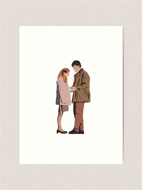 "Jim and pam listening to music" Art Print for Sale by cristal26 | Redbubble