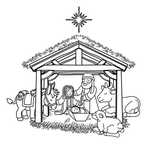 Nativity Cartoon Pages Stock Illustrations – 65 Nativity Cartoon Pages Stock Illustrations ...