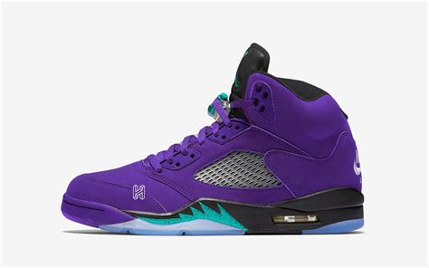 Alternate "Purple Grape" Air Jordan 5s to Release in 2020 - HOUSE OF ...