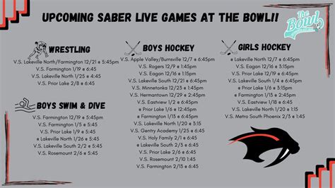 SABERS LIVE @ THE BOWL - Shakopee Bowl