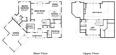 House Plans The Dakota - Custom Home Plans