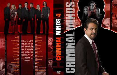 Criminal Minds Season 4 - TV DVD Custom Covers - Criminal Minds Season 4 - English - Custom f ...