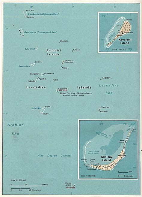 Lakshadweep Map - MapSof.net