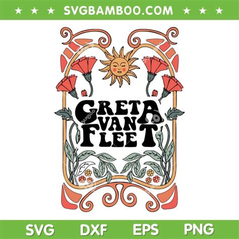 Greta Van Fleet Tour 2023 SVG PNG