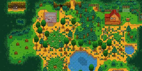 Stardew Valley Fan Reveals Awesome Forest Farm They Made on Their First Try