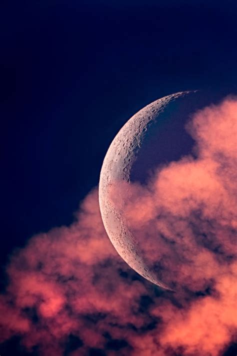 crescent moon clouds sunset - Lunar - Photo Gallery - Cloudy Nights