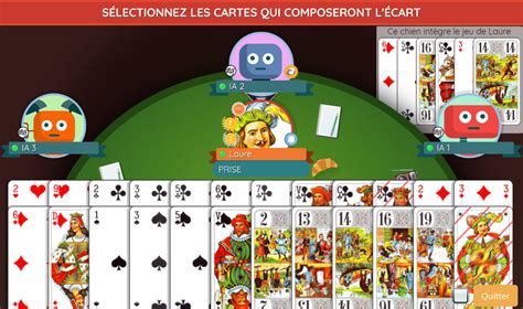 Jeu de tarot gratuit en ligne