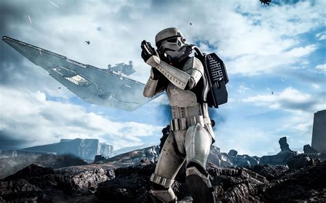 Download 2560x1600 Star Wars Stormtrooper And Star Destroyer Wallpaper ...