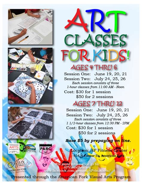 Children's Art Summer Camps - Timpanogos Arts Foundation - Serving All ...