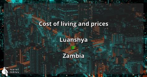 Cost of living and prices in Luanshya 🇿🇲 Updated Jul 2023 - TravelTables